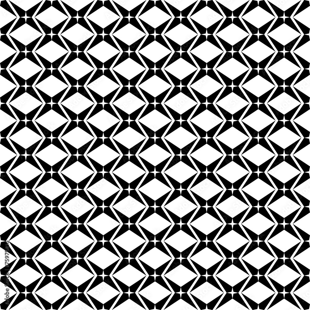 Black and white geometric seamless pattern, modern stylish. Black and white geometric seamless pattern, modern stylish.