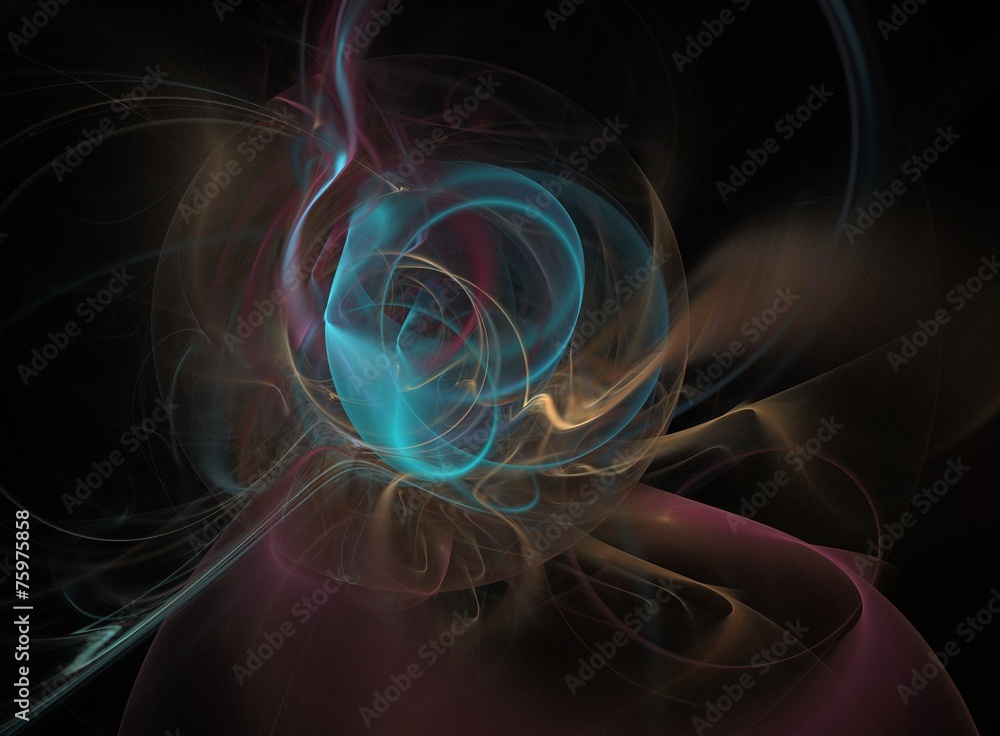Blue Fractal Blue Fractal
