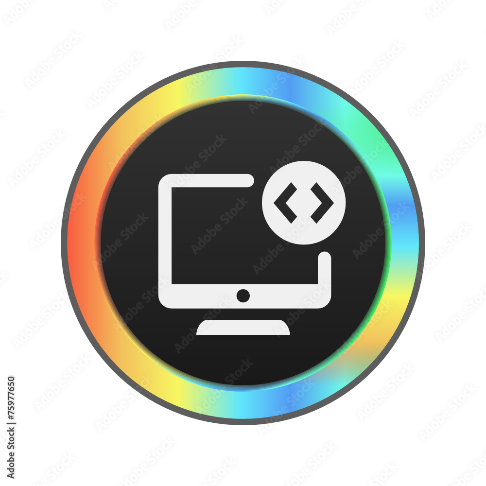 Colorful Web Button Colorful Web Button
