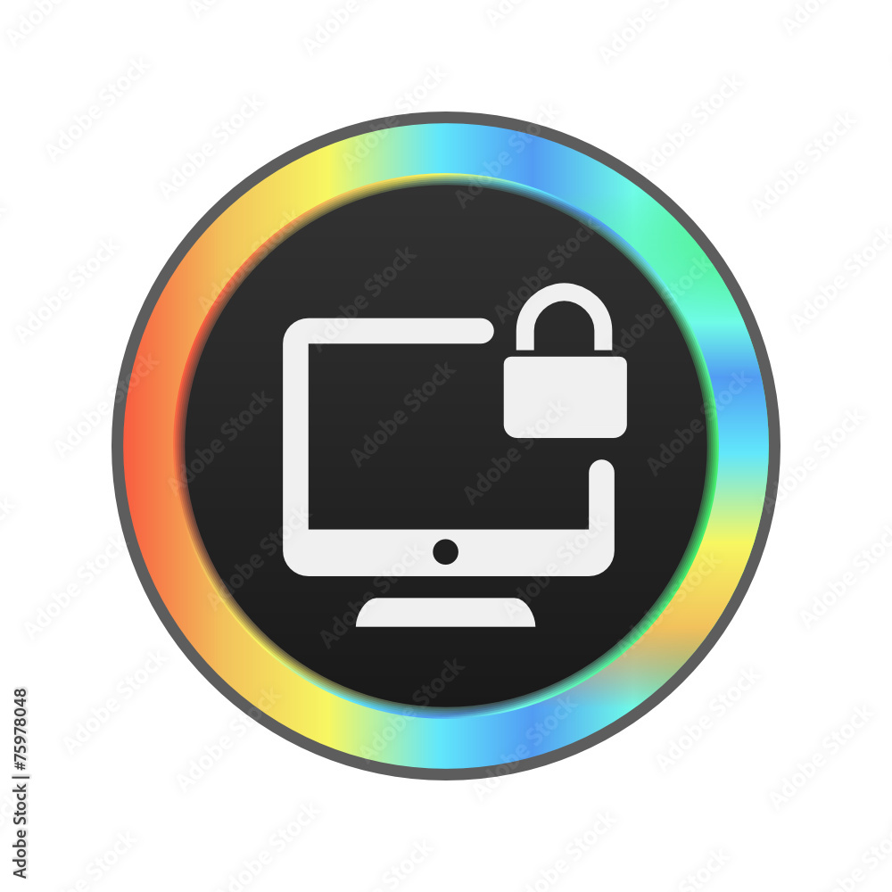 Colorful Web Icon Colorful Web Icon