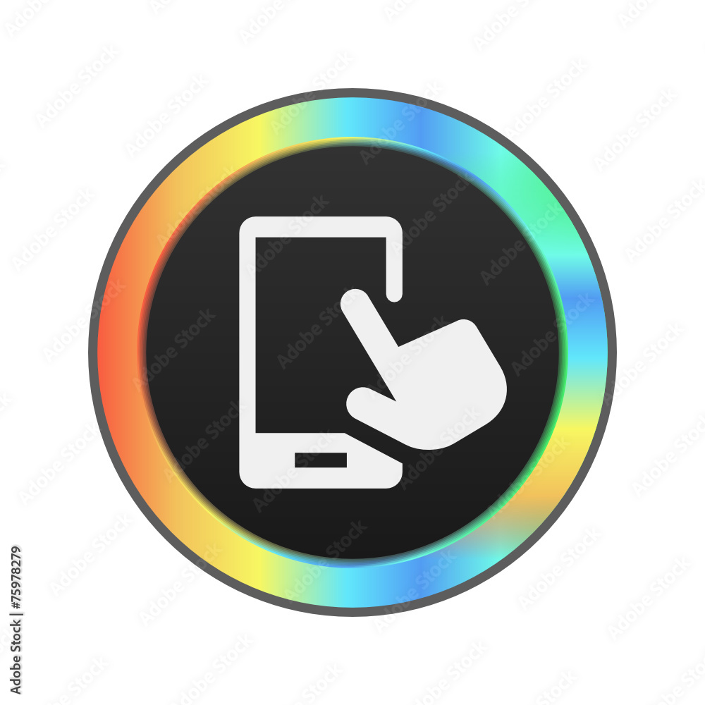 Colorful Web Icon Colorful Web Icon