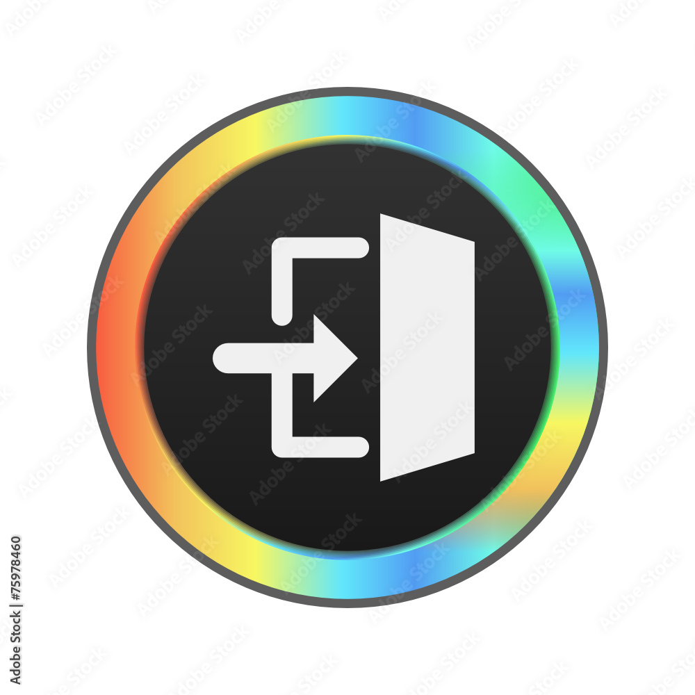Colorful Web Icon Colorful Web Icon
