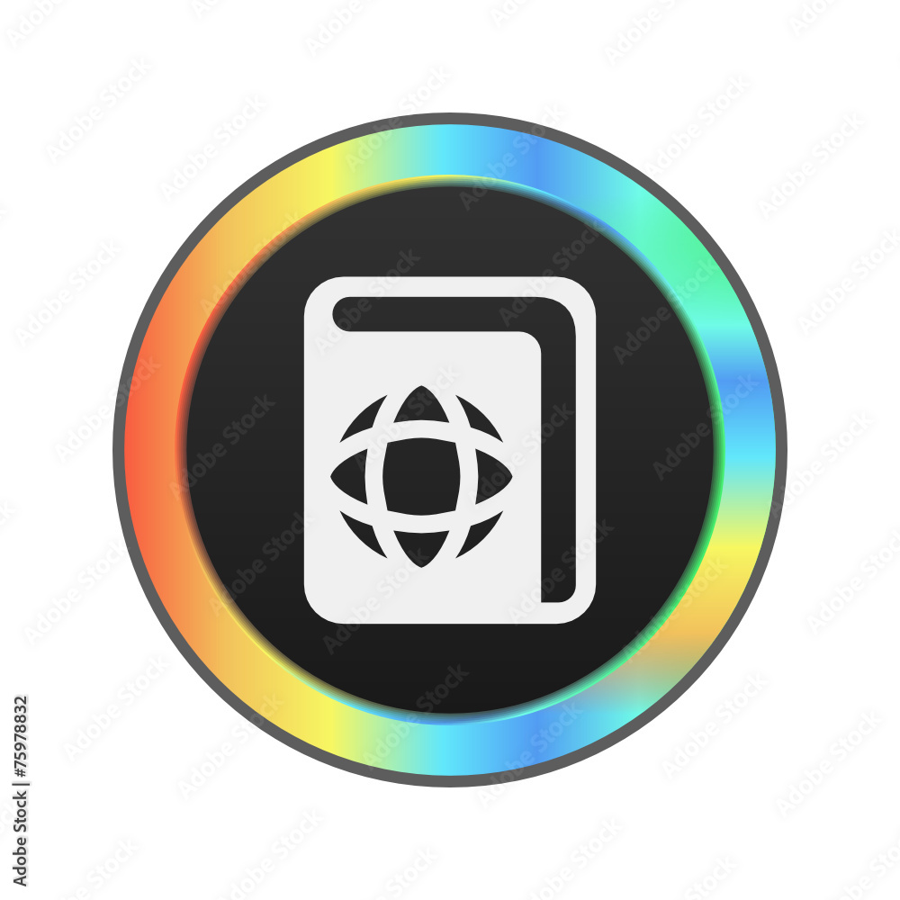 Colorful Web Button Colorful Web Button
