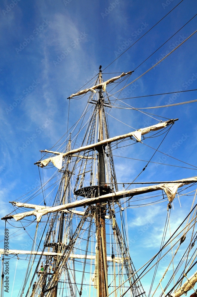 Tall ship rigging © Arena Photo UK
