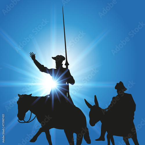 Obraz na plátne Don Quichote