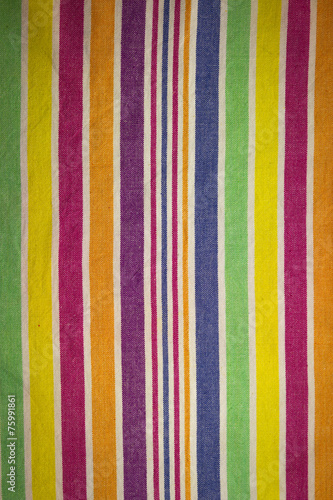 striped cloth