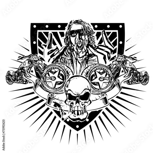 motorbike emblem