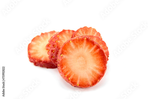 rondelles de fraises