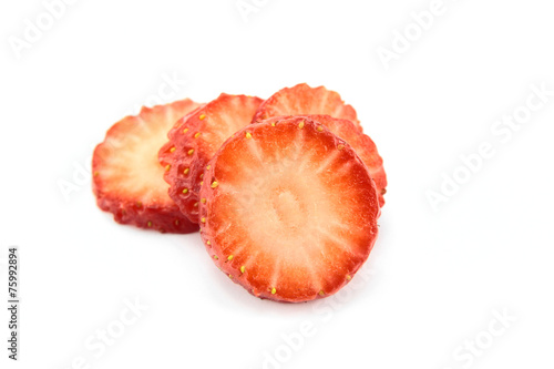 rondelles de fraises