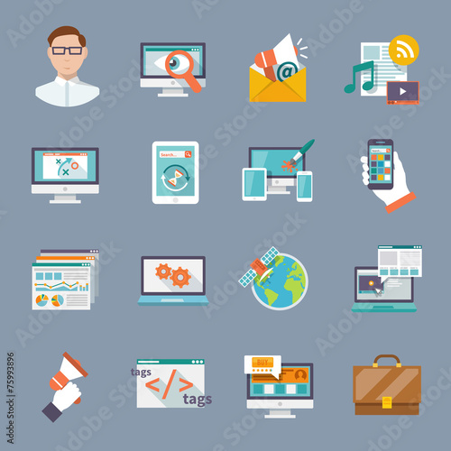 Seo Internet Marketing Icon