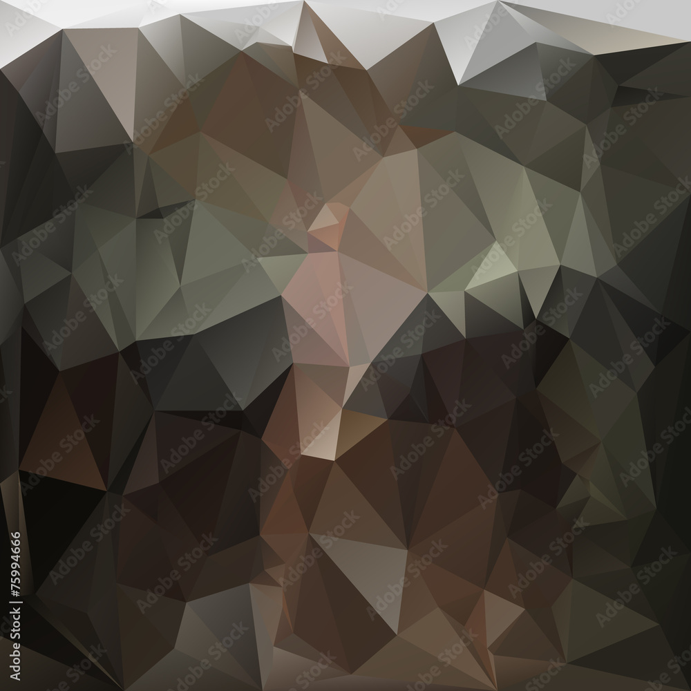 vector polygonal background anthracite dark brown black