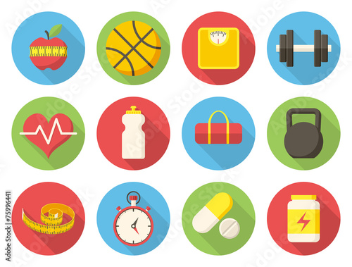 Fitness icons