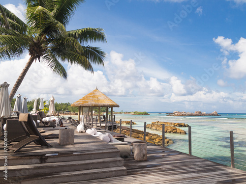 tropical resort