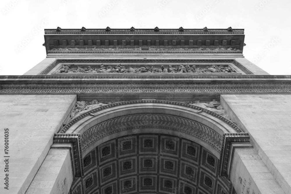 Fototapeta premium Arc de Triomphe in Paris.
