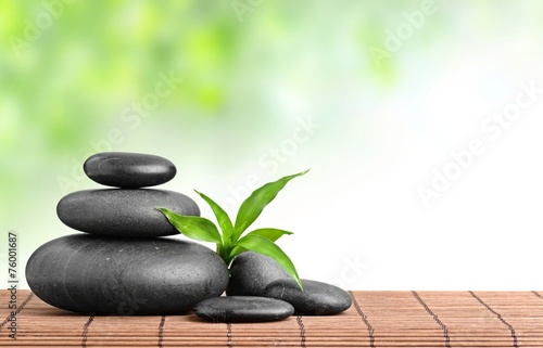 Canvas Print zen stones