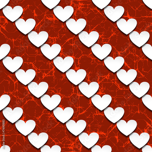 Hearts with shadow