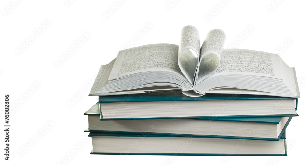 Book heart Book heart