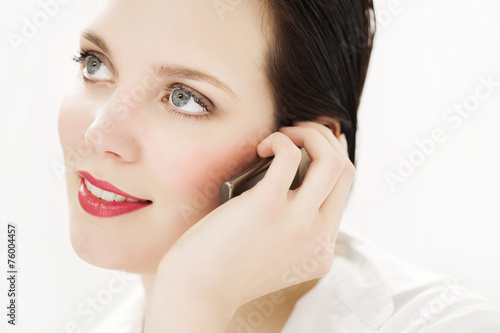 Woman On Phone