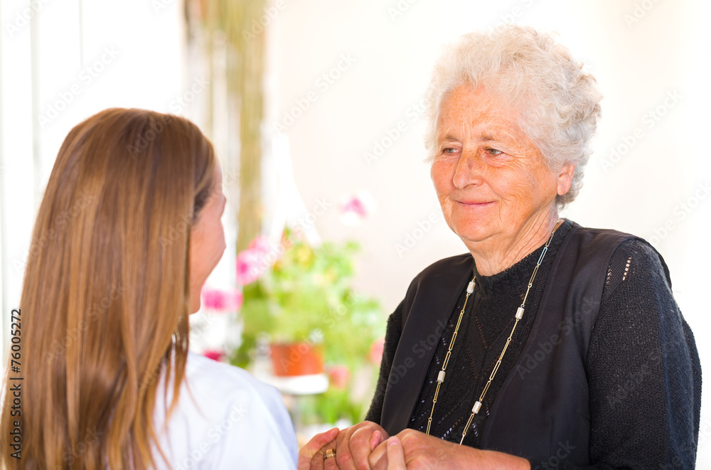 Fotografie Elderly home care