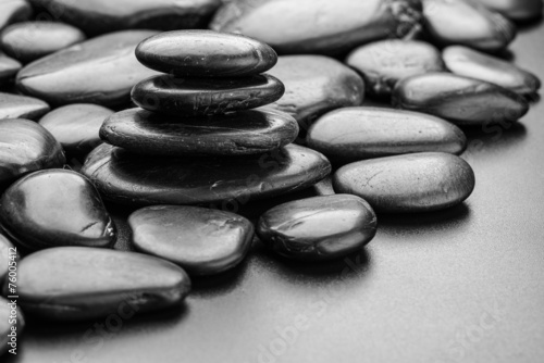Canvas Print zen stones