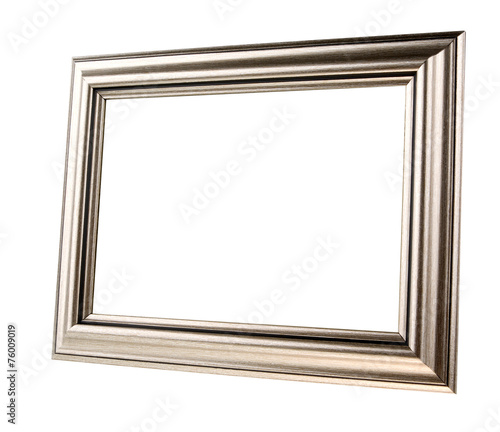 Empty frame isolated on white