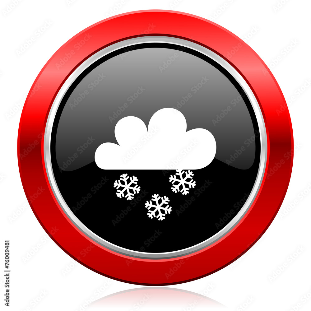 snowing icon waether forecast sign snowing icon waether forecast sign