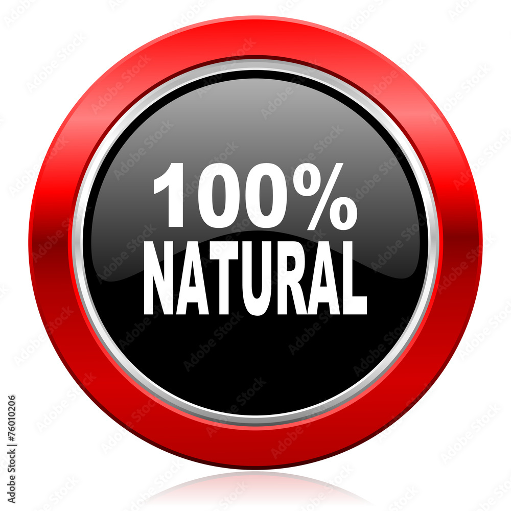 natural icon 100 percent natural sign natural icon 100 percent natural sign