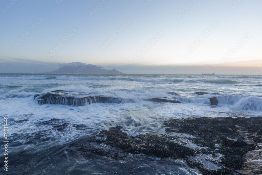Fototapeta premium The sea and the mountain