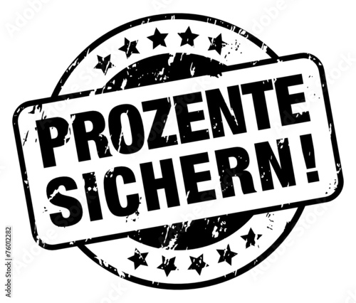 Prozente sichern