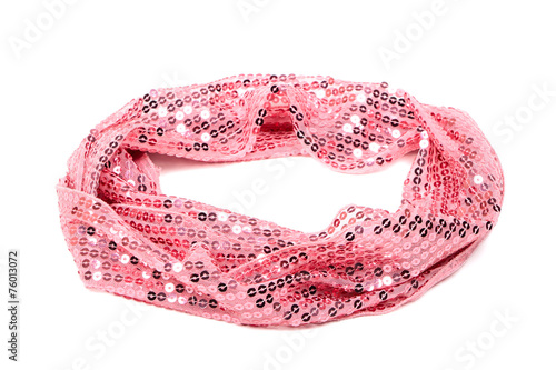 Sequined scarf