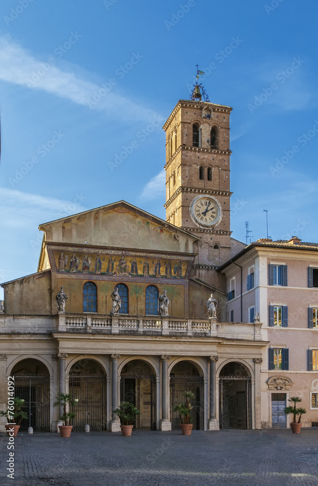 Fototapeta premium Santa Maria in Trastevere, Rome
