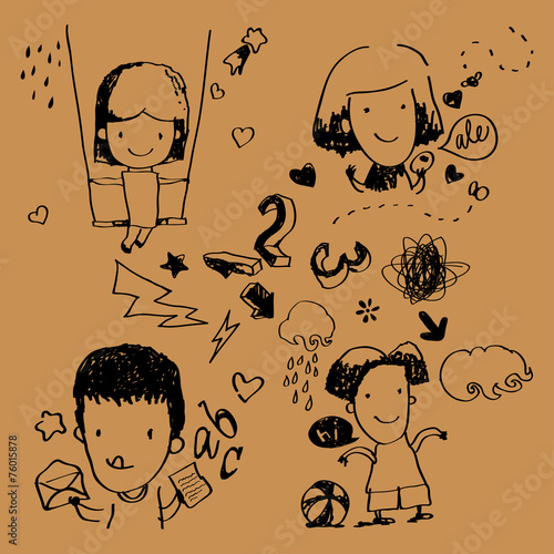 Figure children