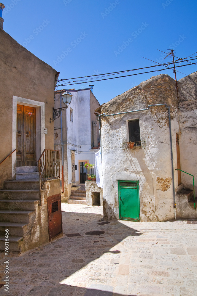 Alleyway. Acerenza. Basilicata. Italy. Alleyway. Acerenza. Basilicata. Italy.
