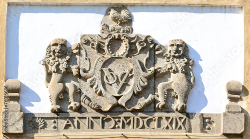 The logo of ancient Dutch east India Company