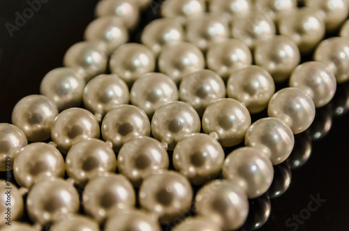 Plastic pearls