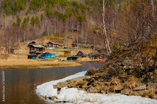 Foto Spring on Circum-Baikal Road to the south of Lake Baikal