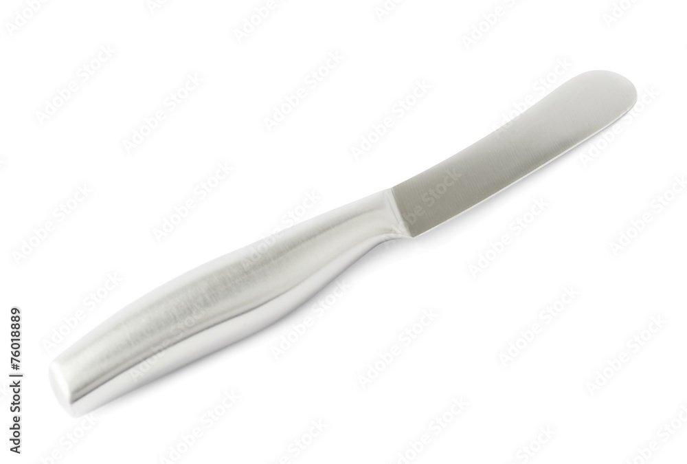 Steel kitchen spatula knife isolated Steel kitchen spatula knife isolated