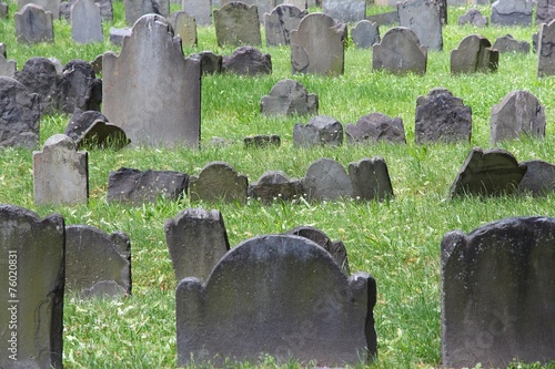 Boston cemetery photo