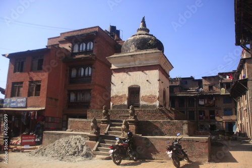 petit temple dans Bhaktapur photo