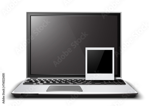Notebook and photo frame
