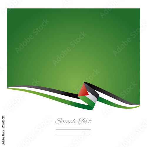 Abstract color background Palestine flag