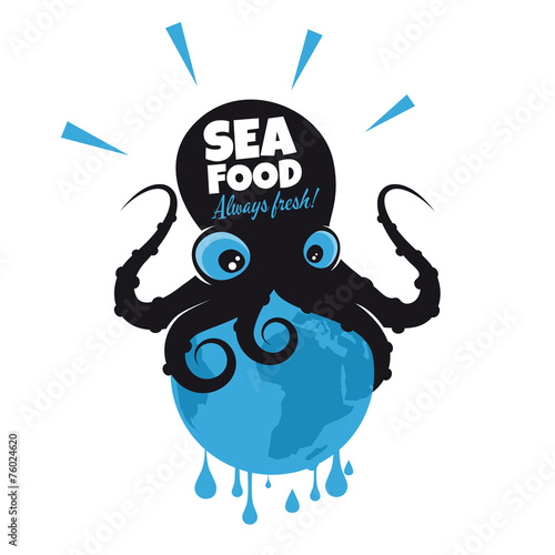 oktopus kraken lustig tintenfisch