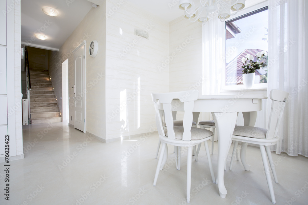 Fototapeta premium Luxury bright interior