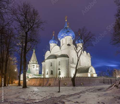 Virgin Nativity Cathedral in Suzdal Kremlin