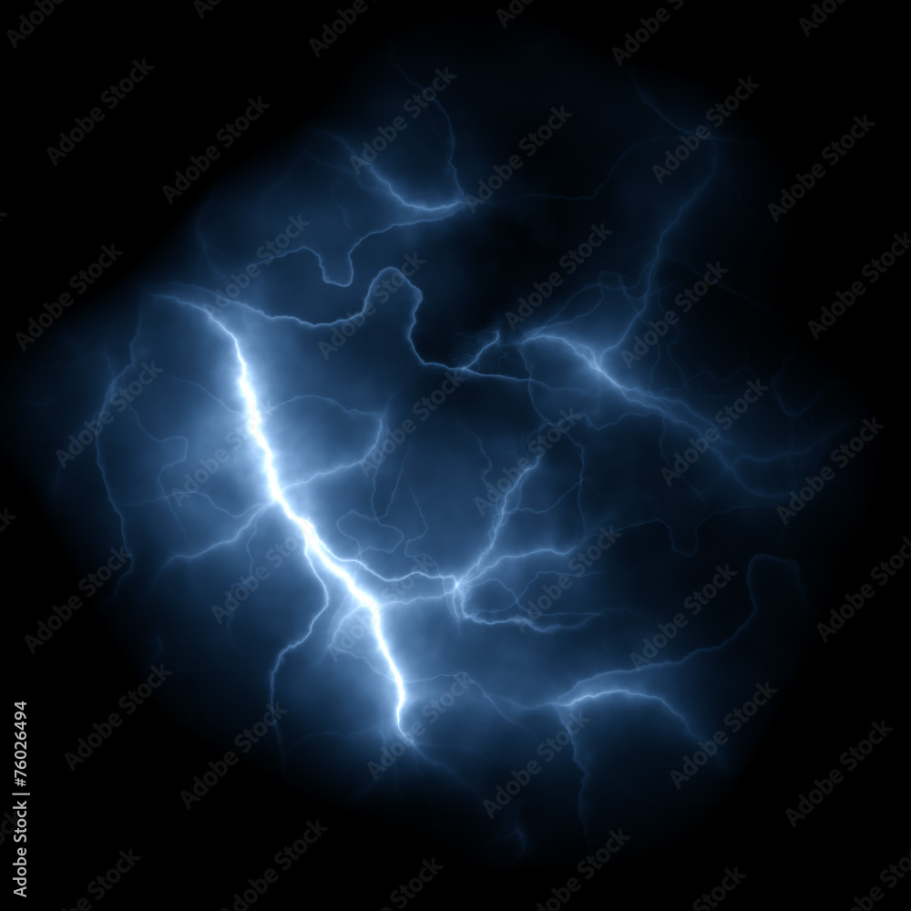Obraz premium Lightning Bolts Background