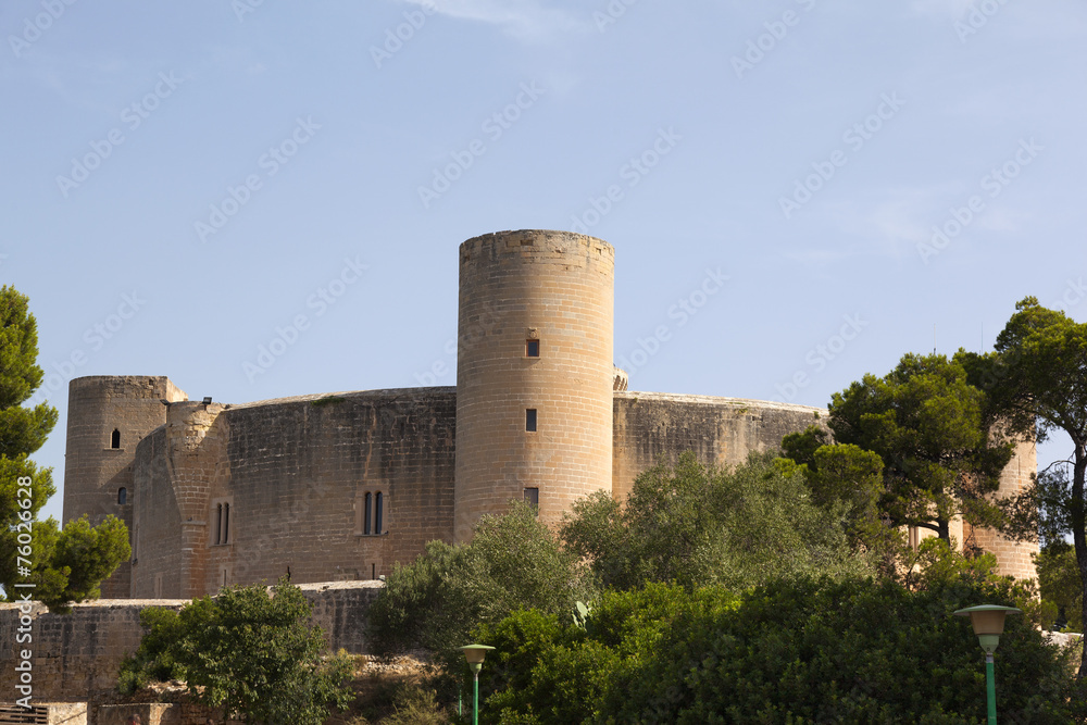 Bellver castle in Palma de Mallorca, Spain