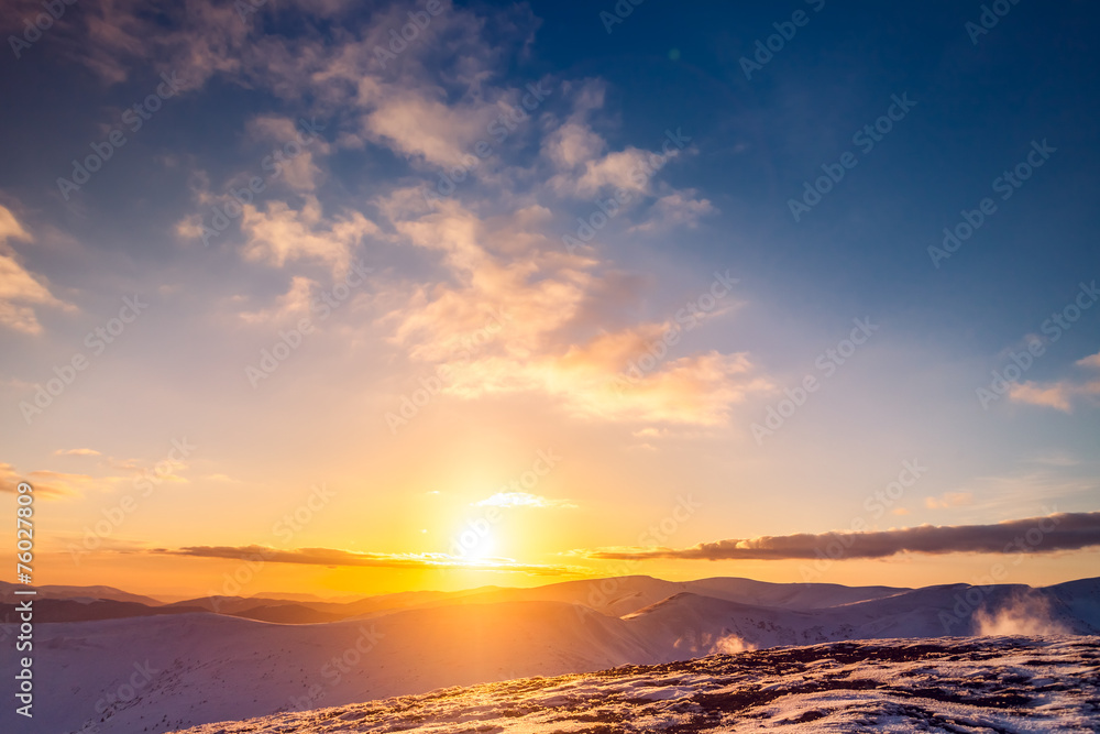 Fototapeta premium Winter landscape