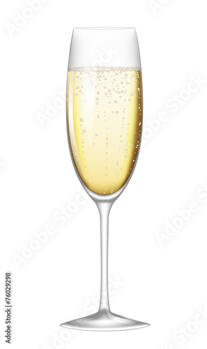 glass of champagne