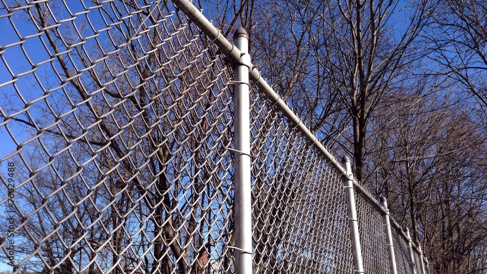 chain link fence chain link fence