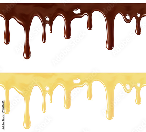 Melted chocolate